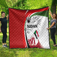 Sudan Independence Day Quilt Victory is Ours - Soldiers of the Homeland - Wonder Print Shop