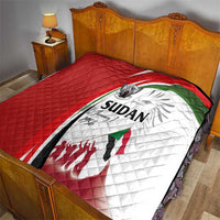 Sudan Independence Day Quilt Victory is Ours - Soldiers of the Homeland - Wonder Print Shop