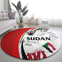 Sudan Independence Day Round Carpet Victory is Ours - Soldiers of the Homeland