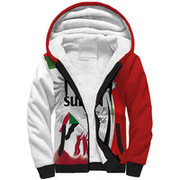 Sudan Independence Day Sherpa Hoodie Victory is Ours - Soldiers of the Homeland - Wonder Print Shop