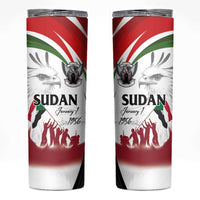 Sudan Independence Day Skinny Tumbler Victory is ours - Soldiers of the Homeland - Wonder Print Shop