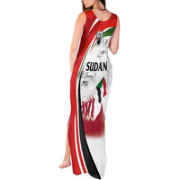 Sudan Independence Day Tank Maxi Dress Victory is Ours - Soldiers of the Homeland - Wonder Print Shop