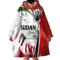 Sudan Independence Day Wearable Blanket Hoodie Victory is Ours - Soldiers of the Homeland - Wonder Print Shop