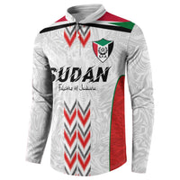Custom Sudan Football Button Sweatshirt Falcons of Jediane - Wings of Victory - Wonder Print Shop