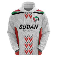 Custom Sudan Football Hoodie Falcons of Jediane - Wings of Victory - Wonder Print Shop