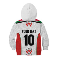 Custom Sudan Football Kid Hoodie Falcons of Jediane - Wings of Victory - Wonder Print Shop