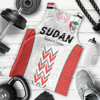 Custom Sudan Football Men Tank Top Falcons of Jediane - Wings of Victory - Wonder Print Shop