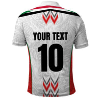 Custom Sudan Football Polo Shirt Falcons of Jediane - Wings of Victory - Wonder Print Shop