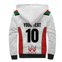 Custom Sudan Football Sherpa Hoodie Falcons of Jediane - Wings of Victory - Wonder Print Shop