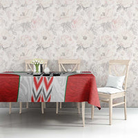 Custom Sudan Football Tablecloth Falcons of Jediane - Wings of Victory - Wonder Print Shop