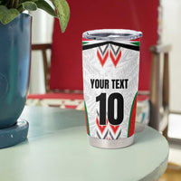 Custom Sudan Football Tumbler Cup Falcons of Jediane - Wings of Victory - Wonder Print Shop