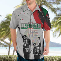 Personalized Juneteenth Freedom Day Hawaiian Shirt 1968 Black Power Salute - Wonder Print Shop