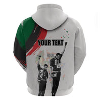 Personalized Juneteenth Freedom Day Hoodie 1968 Black Power Salute - Wonder Print Shop