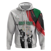 Personalized Juneteenth Freedom Day Hoodie 1968 Black Power Salute - Wonder Print Shop