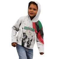 Personalized Juneteenth Freedom Day Kid Hoodie 1968 Black Power Salute - Wonder Print Shop