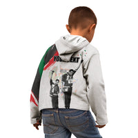 Personalized Juneteenth Freedom Day Kid Hoodie 1968 Black Power Salute - Wonder Print Shop