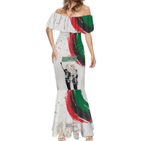 Personalized Juneteenth Freedom Day Mermaid Dress 1968 Black Power Salute - Wonder Print Shop