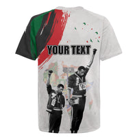 Personalized Juneteenth Freedom Day Rugby Jersey 1968 Black Power Salute - Wonder Print Shop