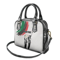 Personalized Juneteenth Freedom Day Shoulder Handbag 1968 Olympics Black Power Salute