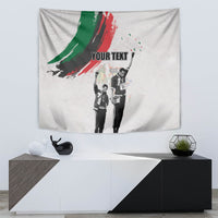Personalized Juneteenth Freedom Day Tapestry 1968 Black Power Salute - Wonder Print Shop