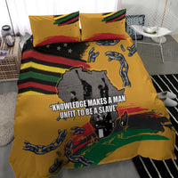 Juneteenth Freedom Day Bedding Set 1968 Black Power Salute Broken Chain - Wonder Print Shop