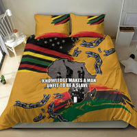 Juneteenth Freedom Day Bedding Set 1968 Black Power Salute Broken Chain - Wonder Print Shop