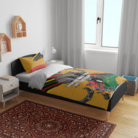 Juneteenth Freedom Day Bedding Set 1968 Black Power Salute Broken Chain - Wonder Print Shop