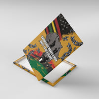 Juneteenth Freedom Day Canvas Wall Art 1968 Black Power Salute Broken Chain - Wonder Print Shop