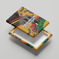 Juneteenth Freedom Day Canvas Wall Art 1968 Black Power Salute Broken Chain - Wonder Print Shop