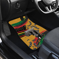 Juneteenth Freedom Day Car Mats 1968 Black Power Salute Broken Chain - Wonder Print Shop