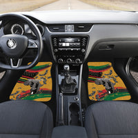 Juneteenth Freedom Day Car Mats 1968 Black Power Salute Broken Chain - Wonder Print Shop