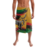 Juneteenth Freedom Day Lavalava 1968 Black Power Salute Broken Chain - Wonder Print Shop