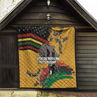 Juneteenth Freedom Day Quilt 1968 Black Power Salute Broken Chain - Wonder Print Shop
