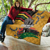 Juneteenth Freedom Day Quilt 1968 Black Power Salute Broken Chain - Wonder Print Shop