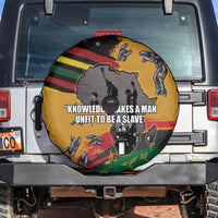 Juneteenth Freedom Day Spare Tire Cover 1968 Black Power Salute Broken Chain - Wonder Print Shop