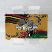 Juneteenth Freedom Day Tablecloth 1968 Black Power Salute Broken Chain - Wonder Print Shop