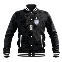 England National Football Custom Baseball Jacket Lions Roar 2026 Glory Black