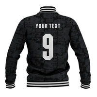 England National Football Custom Baseball Jacket Lions Roar 2026 Glory Black