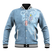 England National Football Custom Baseball Jacket Lions Roar 2026 Glory