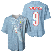 England National Football Custom Baseball Jersey Lions Roar 2026 Glory