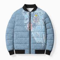 England National Football Custom Bomber Puffer Jacket Lions Roar 2026 Glory