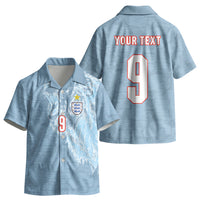 England National Football Custom Kid Hawaiian Shirt Lions Roar 2026 Glory LT03