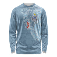 England National Football Custom Long Sleeve Shirt Lions Roar 2026 Glory