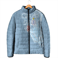 England National Football Custom Padded Jacket Lions Roar 2026 Glory