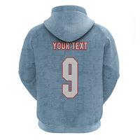 England National Football Custom Zip Hoodie Lions Roar 2026 Glory