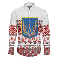 Ukraine Merry Christmas Family Matching Puletasi and Hawaiian Shirt Ukraine Emblem and Vyshyvanka Xmas Style - Wonder Print Shop