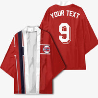 Custom Norway Football Kimono Retro Style