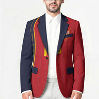 Custom Spain Football Blazer Sporty Style-Royal Vibe