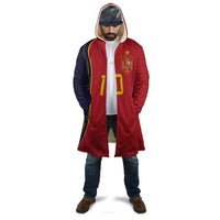 Custom Spain Football Cloak Sporty Style-Royal Vibe