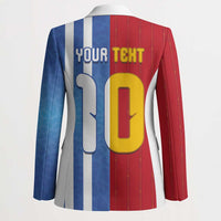 Custom Argentina and Spain Football Mashup Blazer Final 2026